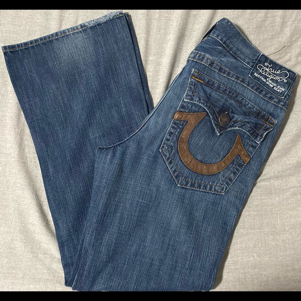 True Religion Section Row Seat Jeans